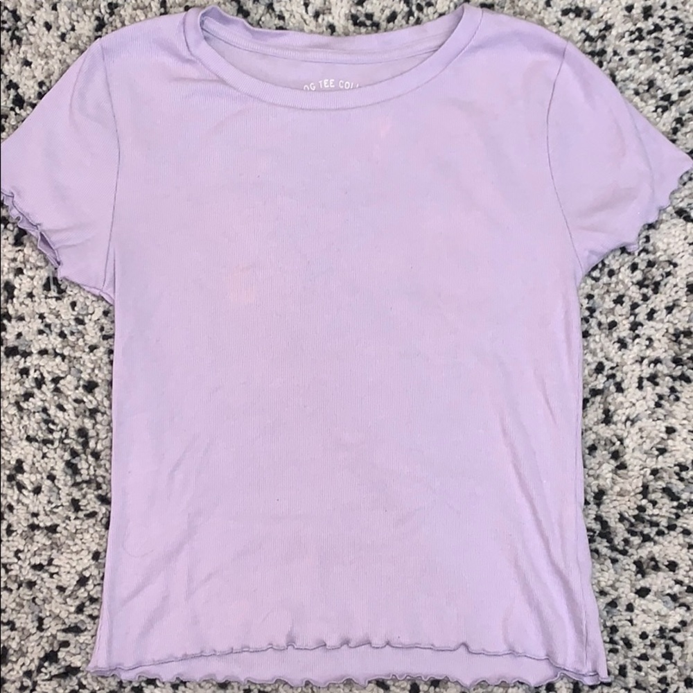 Ruffled tee